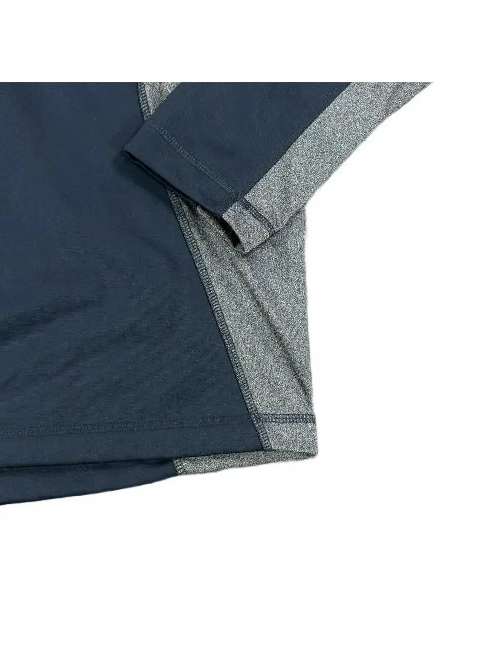 The North Face Men’s Quarter-Zip Pullover Navy & Gray, Size M